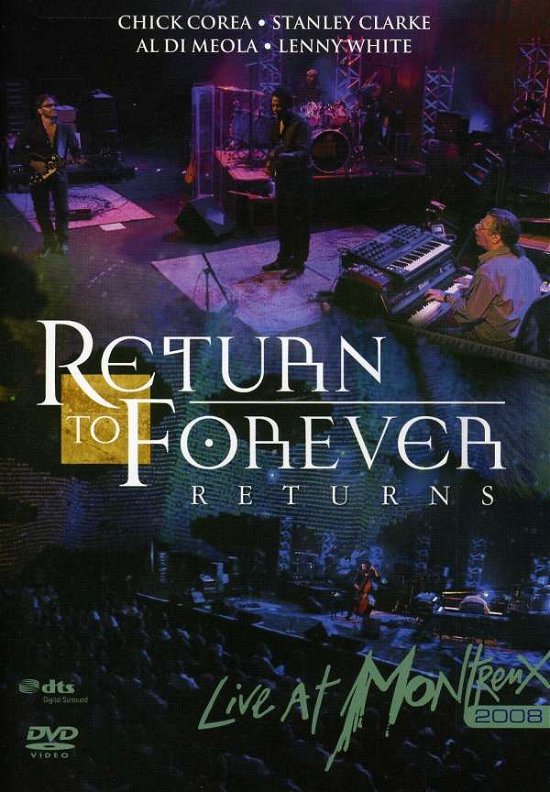 Cover for Return to Forever · Live at Montreux 2008 (DVD) (2009)