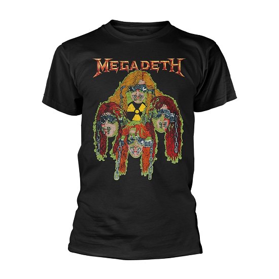 Cover for Megadeth · Nuclear Glow Heads (T-shirt) [size XXXL] (2023)