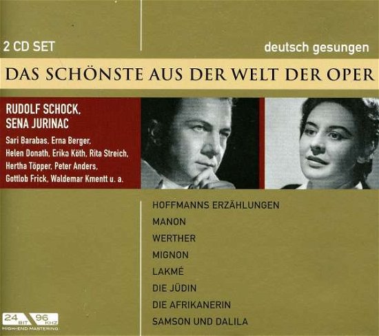 Cover for Schock / Jurinac/+ · Manon / Werther / Mignon/+ (CD) (2009)