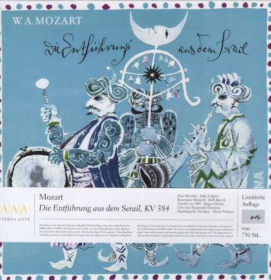 Cover for Wolfgang Amadeus Mozart · Die Entfuhrung Aus Dem Serail (LP) (2013)