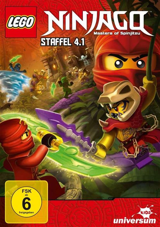 Cover for Lego Ninjago Staffel 4.1 (DVD) (2015)
