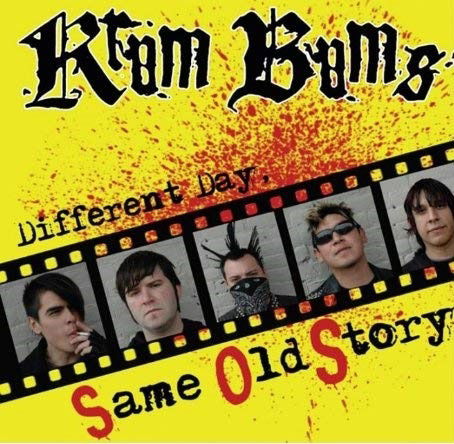 Cover for Krum Bums · Same Old Story 10th Anniversary Edition (LP) [Coloured edition] (2018)