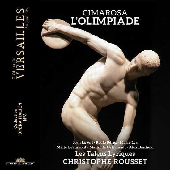 Cover for Christophe Rousset / Les Talens Lyriques / Josh Lovell / Rocio Perez / Marie Lys / Maite Beaumont / Mathilde Ortscheidt / Alex Banfield · Cimarosa: LOlimpiade (CD) (2024)