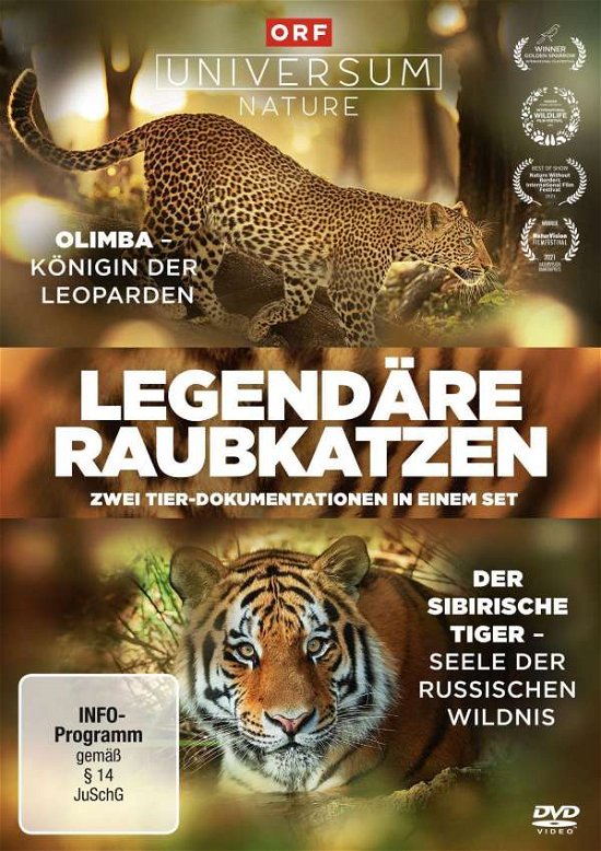 Cover for Legendäre Raubkatzen (DVD) (2022)