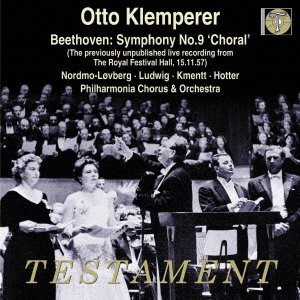 Beethoven Symphony No.9 `choral`(recorded Live. London. 15.11.1957) - Otto Klemperer - Music - KING INTERNATIONAL INC. - 4909346019294 - November 21, 2019