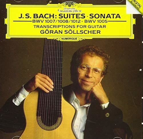 Cover for Goran Bach / Sollscher · J.S.Bach: Suites / Sonata (CD) (2019)