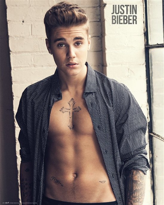 Cover for Justin Bieber · Justin Bieber - Shirt (poster Mini 40x50 Cm) (MERCH)
