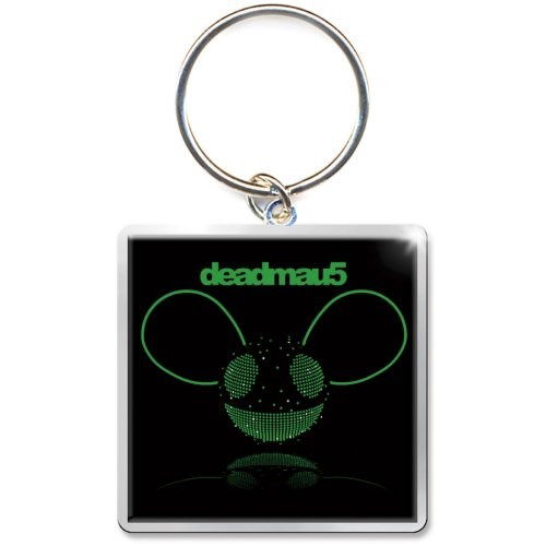 Deadmau5 Keychain: Green Head (Photo-print) - Deadmau5 - Fanituote -  - 5055295332294 - 