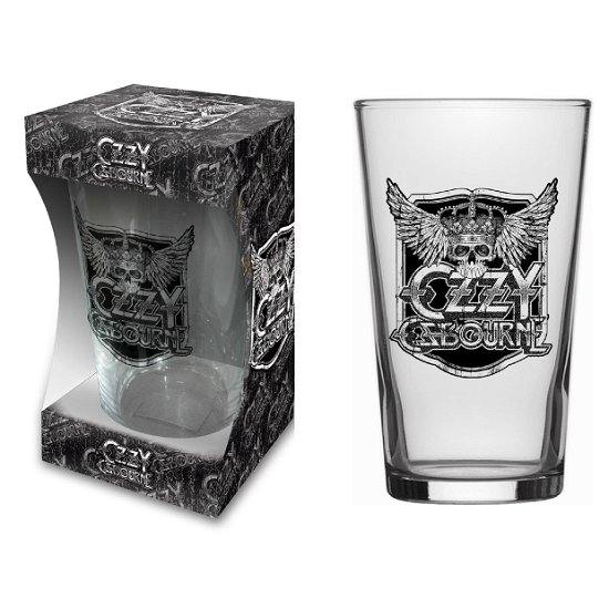 Crest (Beer Glass) - Ozzy Osbourne - Merchandise - PHD - 5055339797294 - 28 oktober 2019
