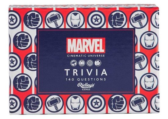 Marvel Trivia Game - Games - Ridley's Games - Other - CHRONICLE GIFT/STATIONERY - 5055923785294 - August 5, 2021