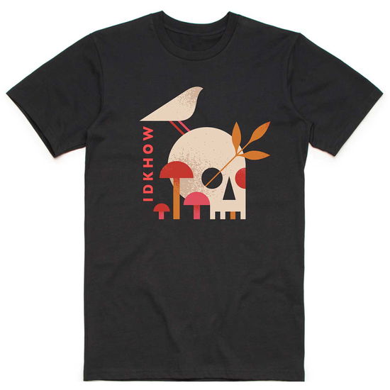 Cover for Idkhow · Idkhow Unisex T-shirt: Mushroom Skull (Black) (T-shirt) [size XXL] [Black - Unisex edition] (2018)