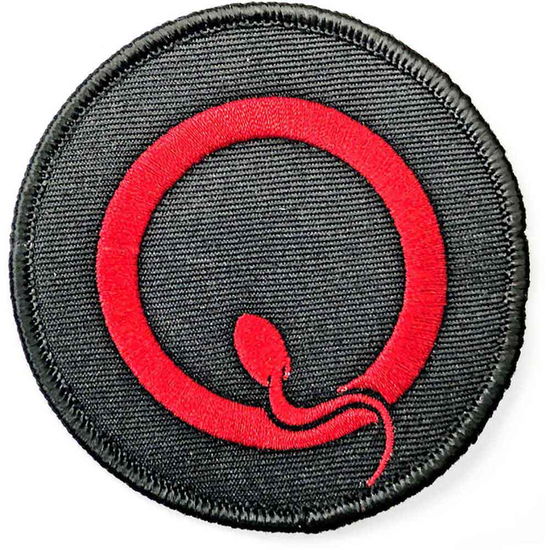 Queens Of The Stone Age Woven Patch: Q Logo (Standard) - Queens Of The Stone Age - Koopwaar -  - 5056368604294 - 