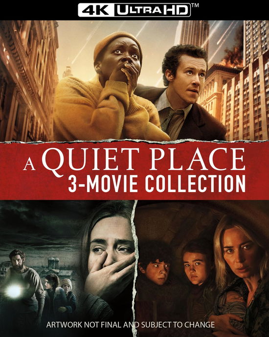 Cover for A Quiet Place / A Quiet Place II / A Quiet Place - Day One (4K Ultra HD) (2024)