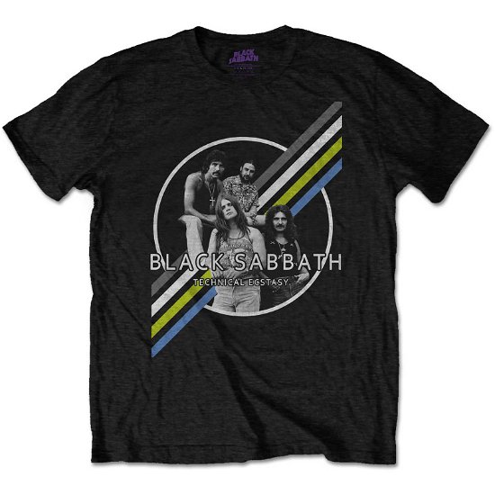 Black Sabbath Unisex T-Shirt: Technical Ecstasy - Black Sabbath - Merchandise -  - 5056561050294 - 