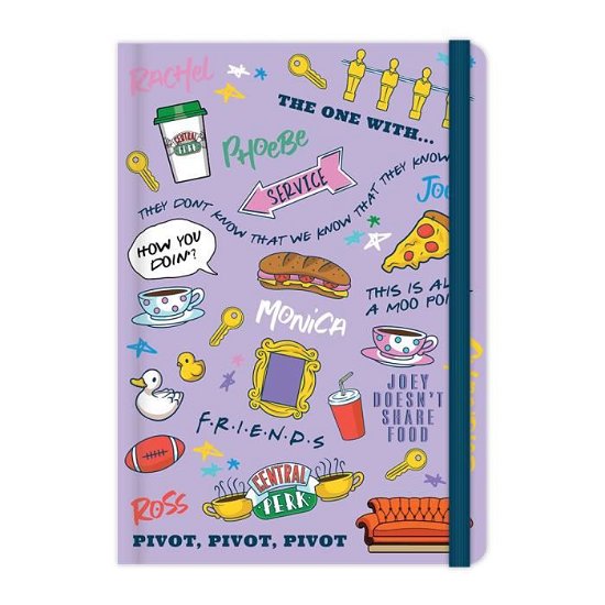 Cover for Friends · Friends A5 Casebound Notebook - Icons (Stationery) (2021)
