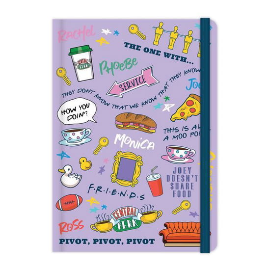 Cover for Friends · Friends A5 Casebound Notebook - Icons (Schreibwaren) (2021)