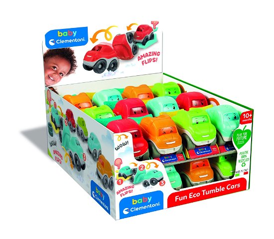 Cover for Clementoni · Fun Eco Tumble Cars 4-asst CDU24 (Toys) (2023)