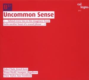 Cover for Clark John / Hackl Franz / Taylor Dave · Uncommon Sense B3 +  col legno Klassisk (CD) [Digipak] (2008)
