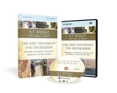 Cover for N. T. Wright · The New Testament You Never Knew Study Guide with DVD: Exploring the Context, Purpose, and Meaning of the Story of God (Paperback Book) (2019)