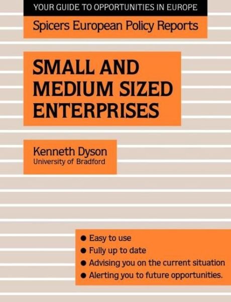Cover for Kenneth Dyson · Small and Medium Sized Enterprises (Paperback Book) (1989)