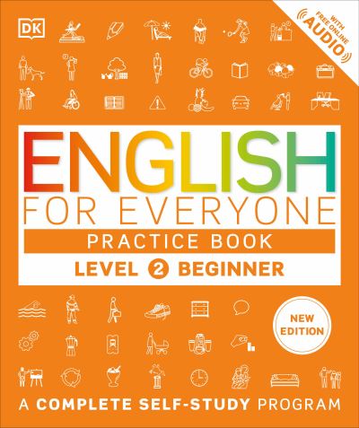 Cover for Dk · English For Everyone Level 2 Beginner'S Practice Book (Buch) (2024)