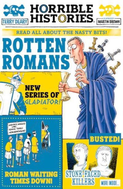 Cover for Terry Deary · Rotten Romans - Horrible Histories (Paperback Book) (2021)