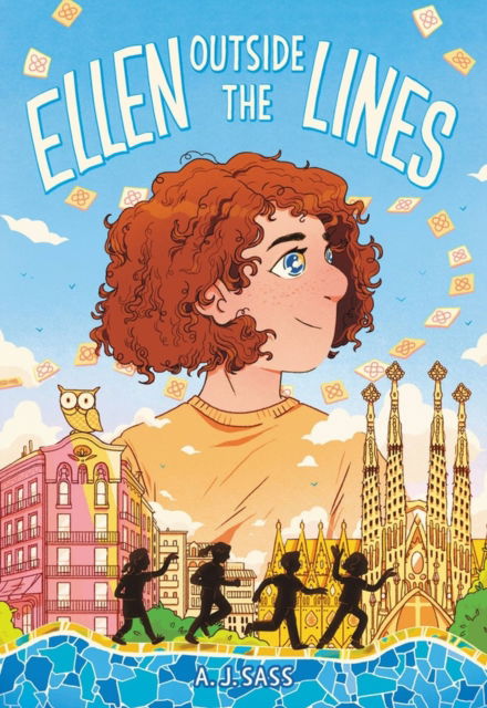 Cover for A. J. Sass · Ellen Outside the Lines (Paperback Book) (2023)