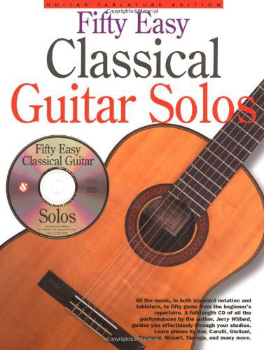 Cover for Jerry Willard · Fifty Easy Classical Guitar Solos (Paperback Book) (1998)