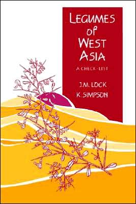 Cover for K Simpson · Legumes of West Asia: a Checklist (Paperback Book) (2000)