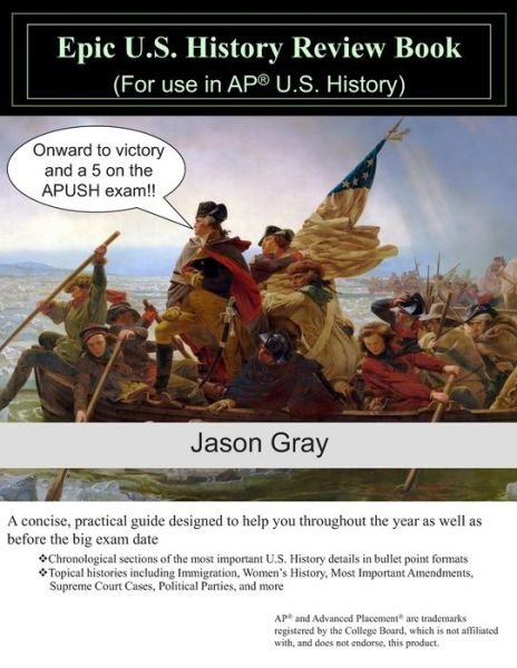Cover for Jason Gray · Epic U.S. History Review Book (Taschenbuch) (2020)