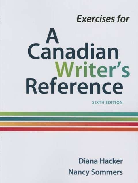 Cover for Hacker · Exercises for a Canadian Writers Referen (N/A) (2015)