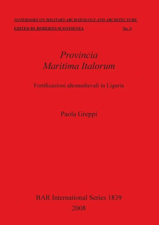 Cover for Paola Greppi · Provincia maritima Italorum (Book) (2007)