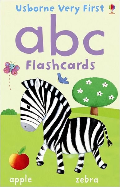 ABC Flashcards - Very First - Felicity Brooks - Książki - Usborne Publishing Ltd - 9781409535294 - 1 czerwca 2012