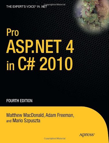 Cover for Matthew MacDonald · Pro ASP.NET 4 in C# 2010 (Pocketbok) [4th edition] (2010)
