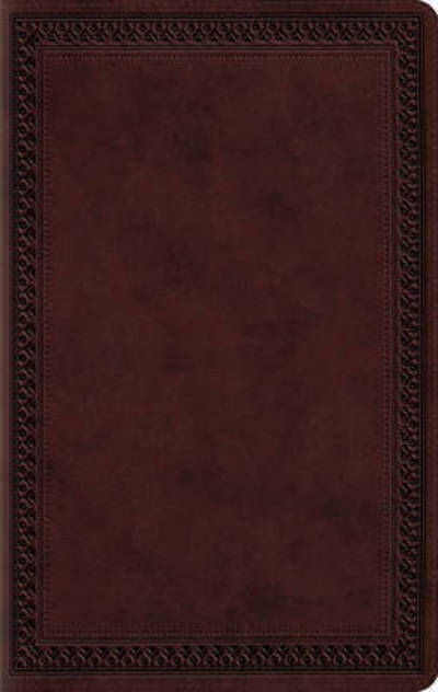 Cover for ESV Large Print Value Thinline Bible (Leather Book) (2016)