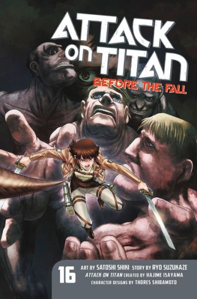 Cover for Satoshi Shiki · Attack On Titan: Before The Fall 16 (Paperback Book) (2019)