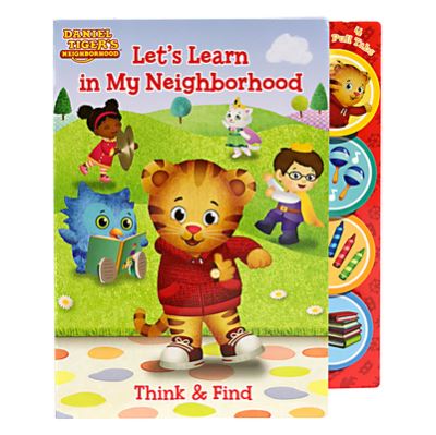 Cover for Scarlett Wing · Daniel Tiger Let's Learn in My Neighborhood (Kartonbuch) (2018)