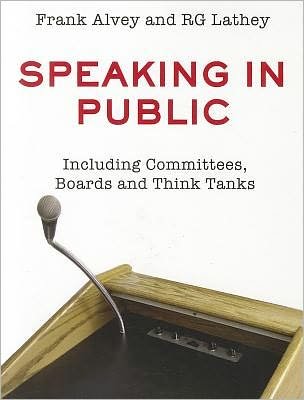 Frank Alvey · Speaking in Public (Paperback Book) (2011)