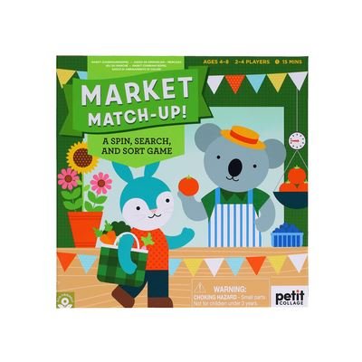 Petit Collage · Market Match-Up!: A Spin, Search, and Sort Game (SPILL) (2024)
