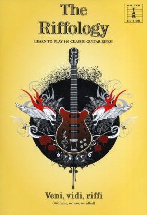 Cover for Book · The Riffology: Learn to Play 140 Classic Guitar Riffs (Buch) (2010)