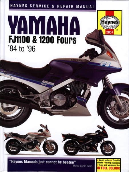 Cover for Alan Ahlstrand · Yamaha Fj1100 and 1200 Fours (84-96) Service and Repair Manual - Haynes Owners Workshop Manuals (Hardcover Book) [2 Rev edition] (1993)