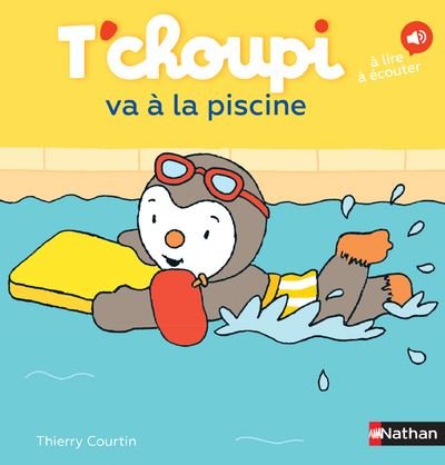 Cover for Thierry Courtin · T'choupi: T'choupi va a la piscine (Inbunden Bok) (2017)
