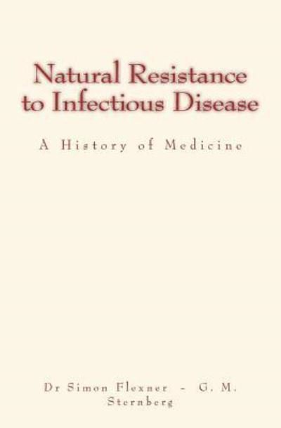 Cover for George M Sternberg · Natural Resistance to Infectious Disease (Paperback Book) (2017)