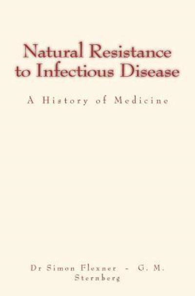 Cover for George M Sternberg · Natural Resistance to Infectious Disease (Pocketbok) (2017)