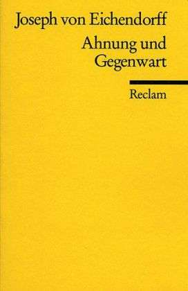 Reclam UB 08229 Eichendorff.Ahnung u.G. - Joseph Von Eichendorff - Books - - 9783150082294 -