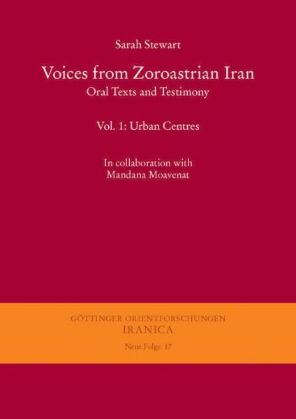 Cover for Stewart · Voices from Zoroastrian Iran (Book) (2018)