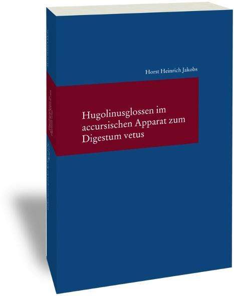 Cover for Jakobs · Hugolinusglossen im accursischen (Book) (2017)