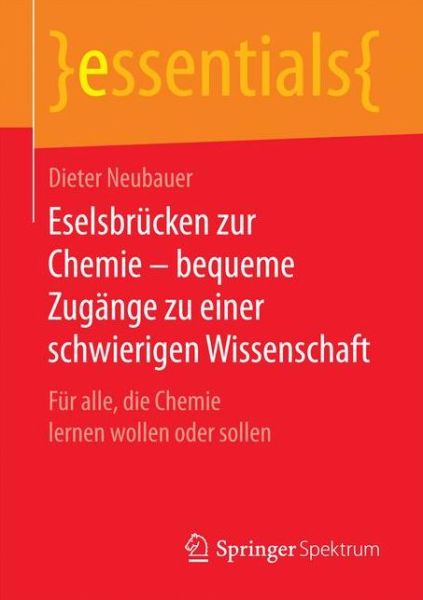 Cover for Neubauer · Eselsbrücken zur Chemie - bequ (Buch) (2017)
