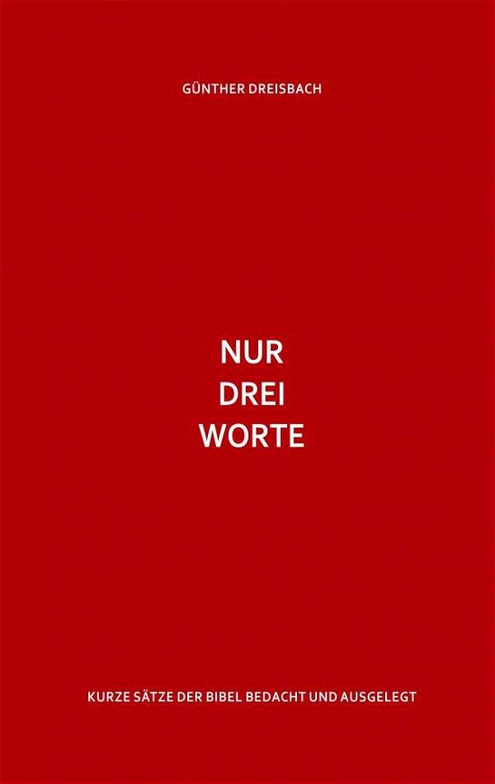 Cover for Dreisbach · Nur drei Worte (Bok) (2017)
