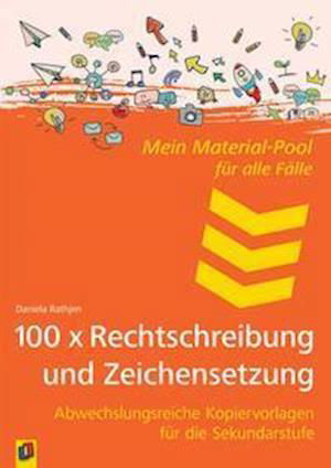 Cover for Daniela Rathjen · 100 x Rechtschreibung und Zeichensetzung (Paperback Book) (2022)